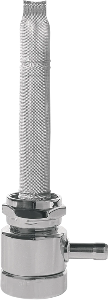 Pingel High-Flow Fuel Valve with Custom Knob - 22 mm 6311-CR-K - Main Product View