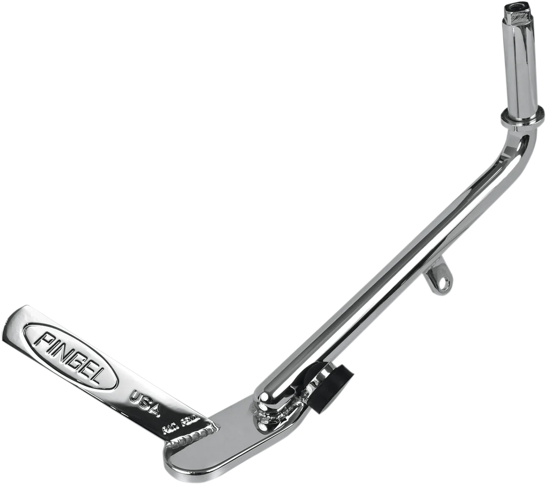 Pingel Kickstand - 2" Lowered - Chrome 62252 - Side View