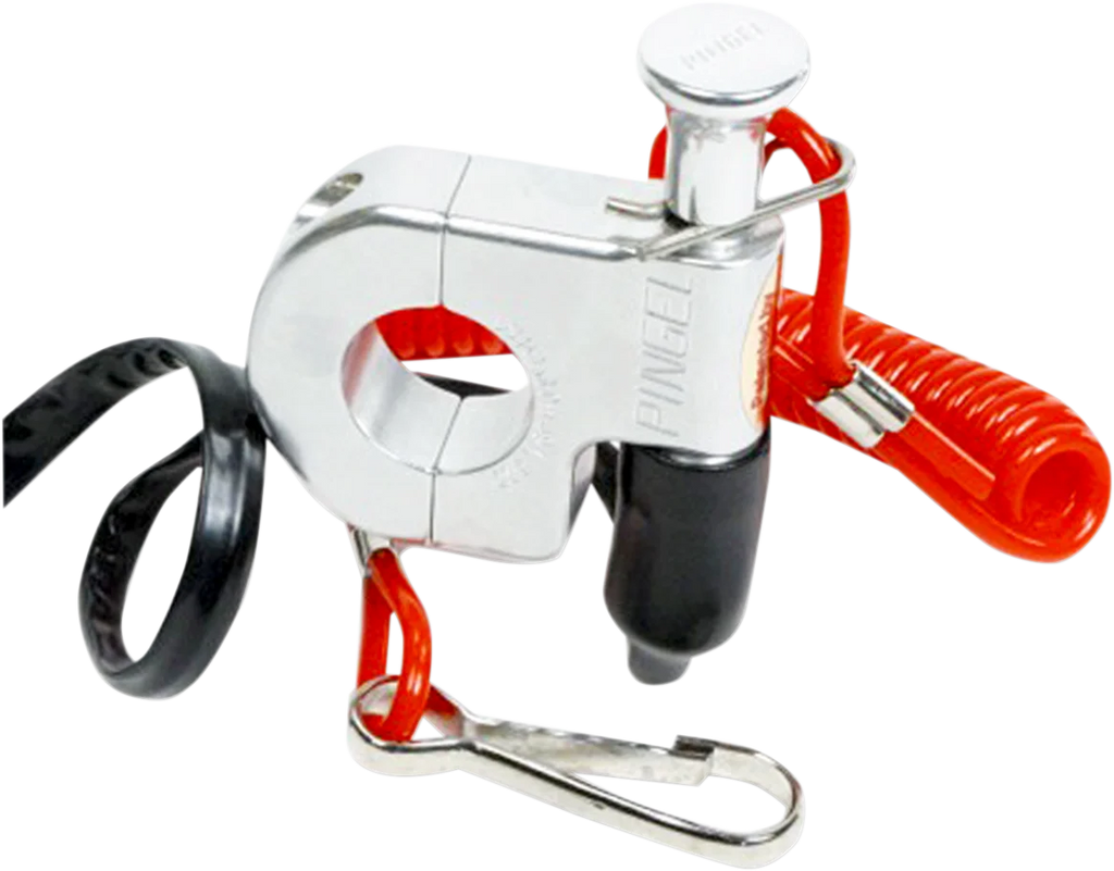 Pingel Kill Switch - Handlebar Mount - Normally Closed - 1" 650 - Side View