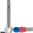 Load image into Gallery viewer, Pingel Power-Flo™ -6AN Fuel Valve - Chrome-Plated - 22 mm 6331-CH - Side View