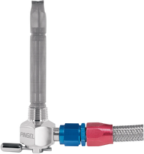Load image into Gallery viewer, Pingel Power-Flo™ -6AN Fuel Valve - Chrome-Plated - 22 mm 6331-CH - Side View