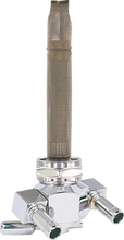 Load image into Gallery viewer, Pingel Power Flo™ Fuel Valve - 22 mm - Hex - 90° - Chrome 3311-D-CH - Main Product View
