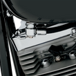 Load image into Gallery viewer, Pingel Round Fuel Valve - Chrome - 22 mm 4311-CR - Side View