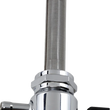 Load image into Gallery viewer, Pingel Round Fuel Valve - Chrome - 22 mm 6311-CR - Main Product View