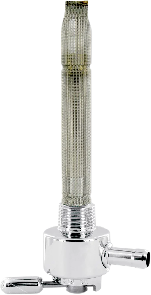 Pingel Round Fuel Valve - Chrome - 3/8" NPT 4211-CR - Main Product View