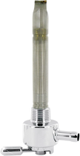 Load image into Gallery viewer, Pingel Round Fuel Valve - Chrome - 3/8" NPT 4211-CR - Main Product View