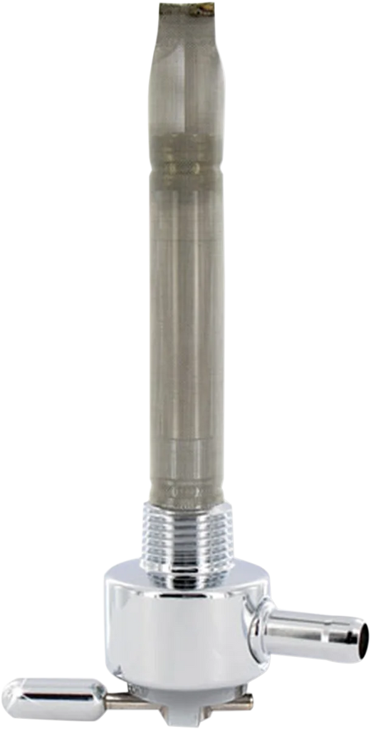 Pingel Round Fuel Valve - Chrome - 3/8" NPT 6211-CR - Main Product View