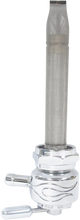 Load image into Gallery viewer, Pingel Round Fuel Valve - Flamed Chrome - 22 mm 1311-CF - Main Product View