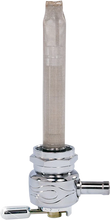 Load image into Gallery viewer, Pingel Round Fuel Valve - Flamed Chrome - 22 mm 4311-CF - Main Product View