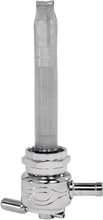 Load image into Gallery viewer, Pingel Round Fuel Valve - Flamed Chrome - 22 mm 6311-CF - Main Product View