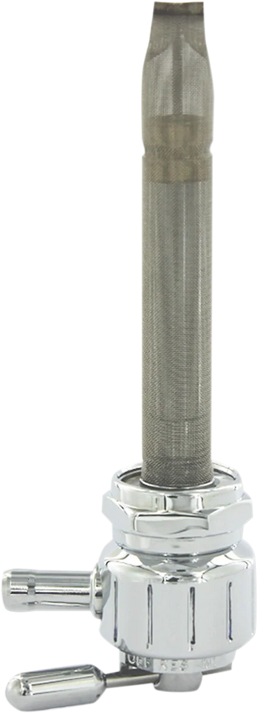 Pingel Round Fuel Valve - Grooved Chrome - 22 mm 1311-CG - Main Product View