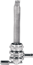 Load image into Gallery viewer, Pingel Round Fuel Valve - Wave Chrome - 22 mm 6311-CRW - Main Product View