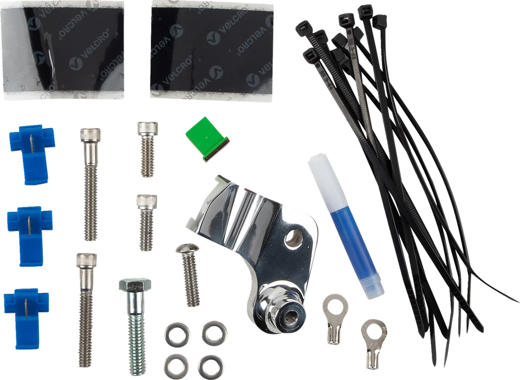 Pingel Shifter Kit - Mid Controls - Dyna 77601 - Side View