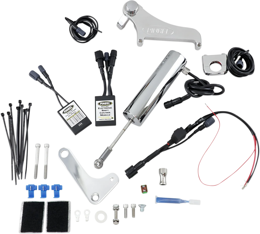 Pingel Shifter Kit - Mid Controls - Dyna 77605 - Installation View