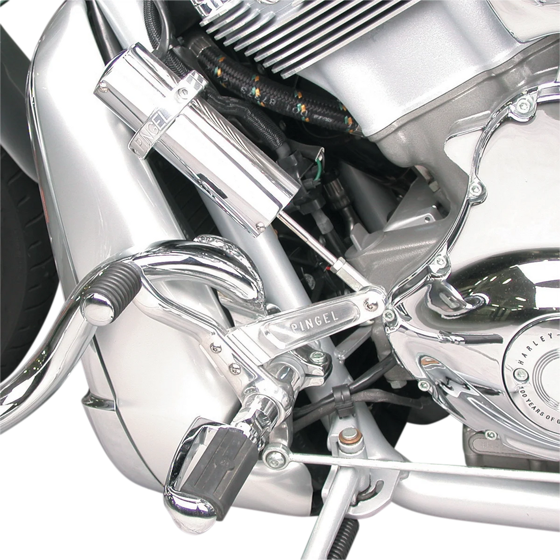 Pingel Shifter Kit - V-Rod 77800 - Back View