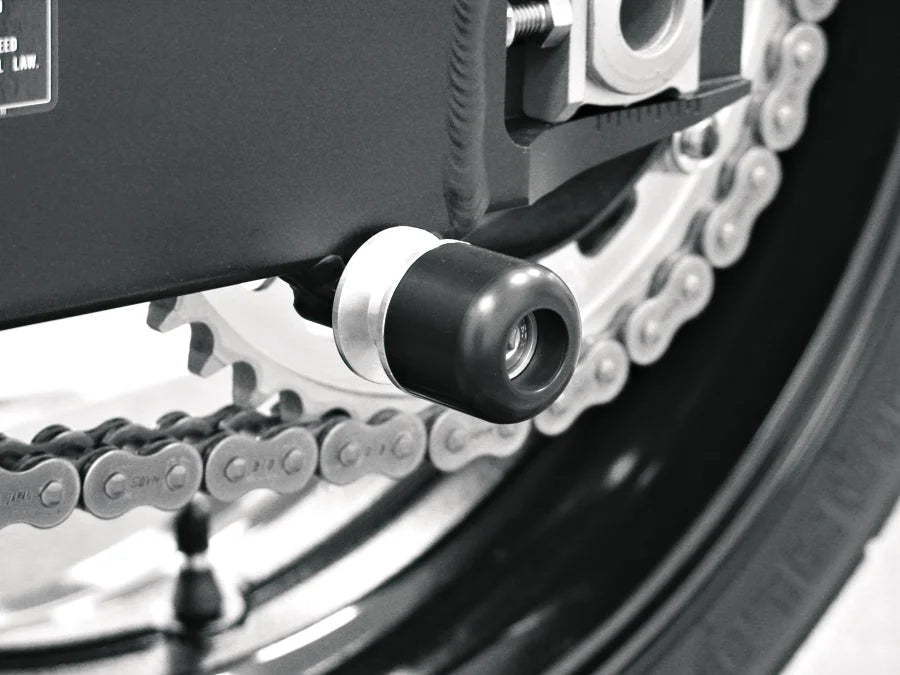 Pingel Swingarm Spool Slider - Black 62222 - Detail View