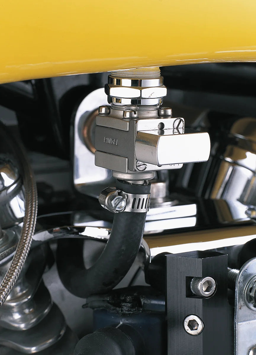 Pingel The Guzzler® Fuel Valve - 22 mm - 5/16" GV25G - Side View