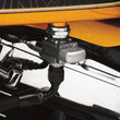 Load image into Gallery viewer, Pingel The Guzzler® Fuel Valve - 22 mm - 6AN GV23G - Side View