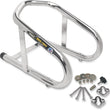 Load image into Gallery viewer, Pingel Wheel Chock - Removable - Chrome - 3-1/2" WC350 - Back View