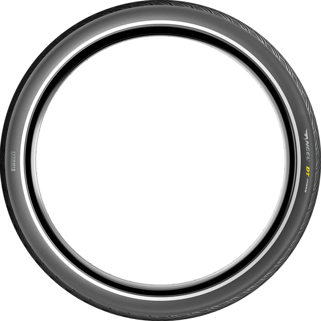 Pirelli Angel™ DT Urban Tire - 700 x 45C (47-622) - 25 C 4126200 - Installation View