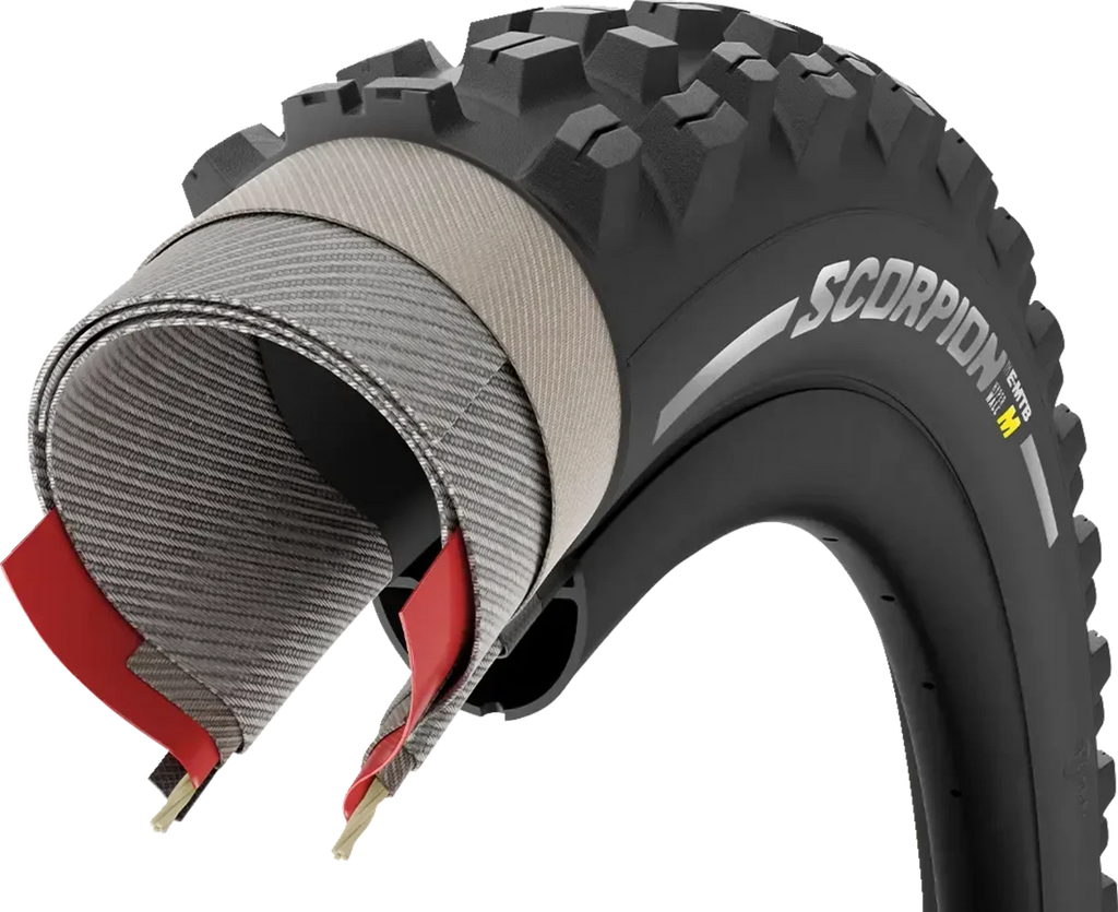 Pirelli Scorpion™ E-MTB M Tire - 29 x 2.6 (65-622) - 30 C 4193000 - Installation View
