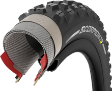 Load image into Gallery viewer, Pirelli Scorpion™ E-MTB M Tire - 29 x 2.6 (65-622) - 30 C 4193000 - Installation View