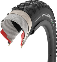 Load image into Gallery viewer, Pirelli Scorpion™ E-MTB R Tire - 27.5 x 2.8 (70-584) - 35 C 4130600 - Installation View