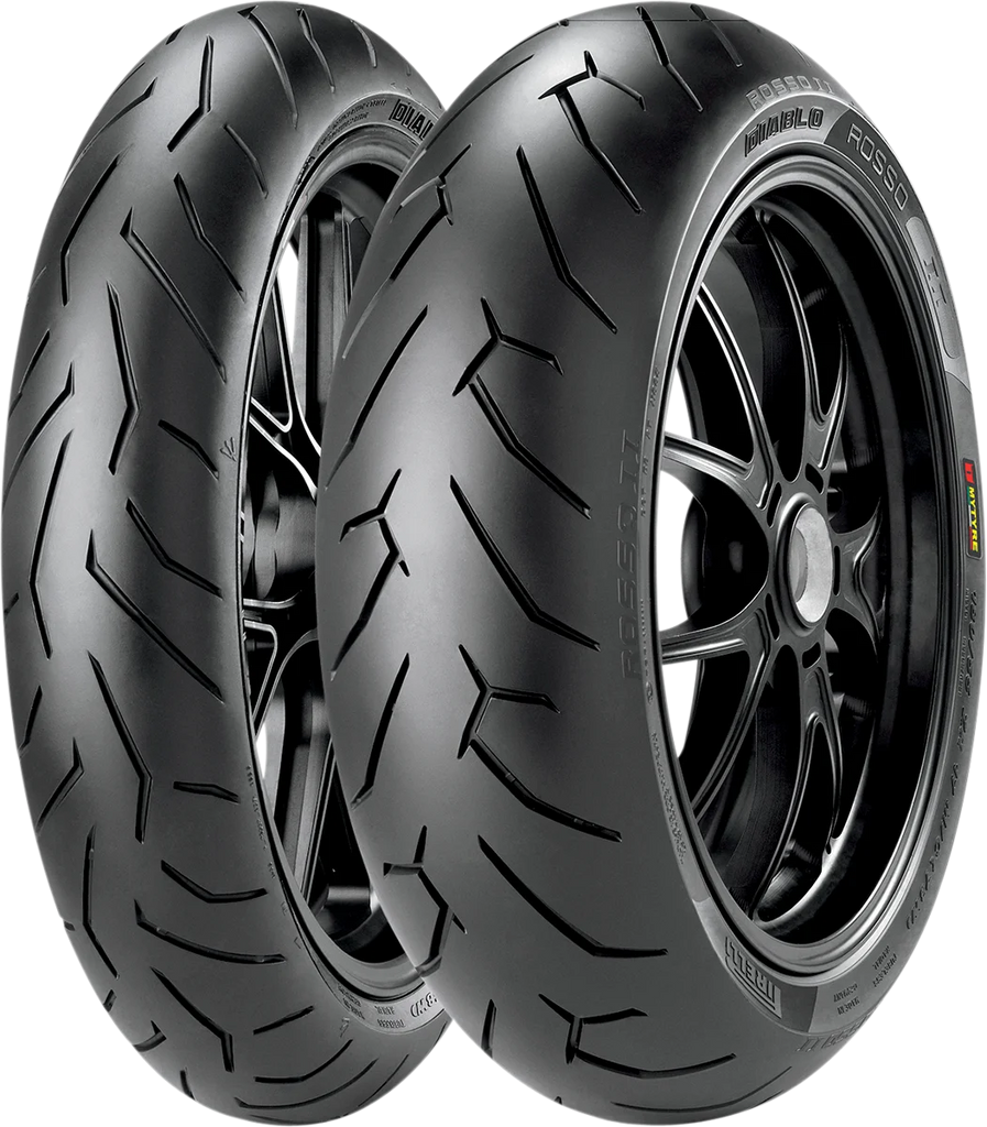 Pirelli Tire - Diablo Rosso™ II - Front - 120/70ZR17 - (58W) 2148800 - Detail View