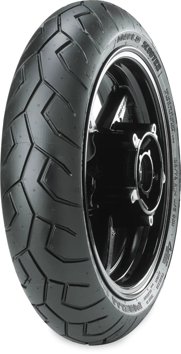Pirelli Tire - Diablo Rosso™ Scooter - Rear - 150/70-14 - 66S 2769200 - Back View