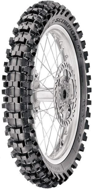 Pirelli Tire - Scorpion™ MX32 Mid Soft - Rear - 80/100-12 - 50M 3842300 - Main Product View