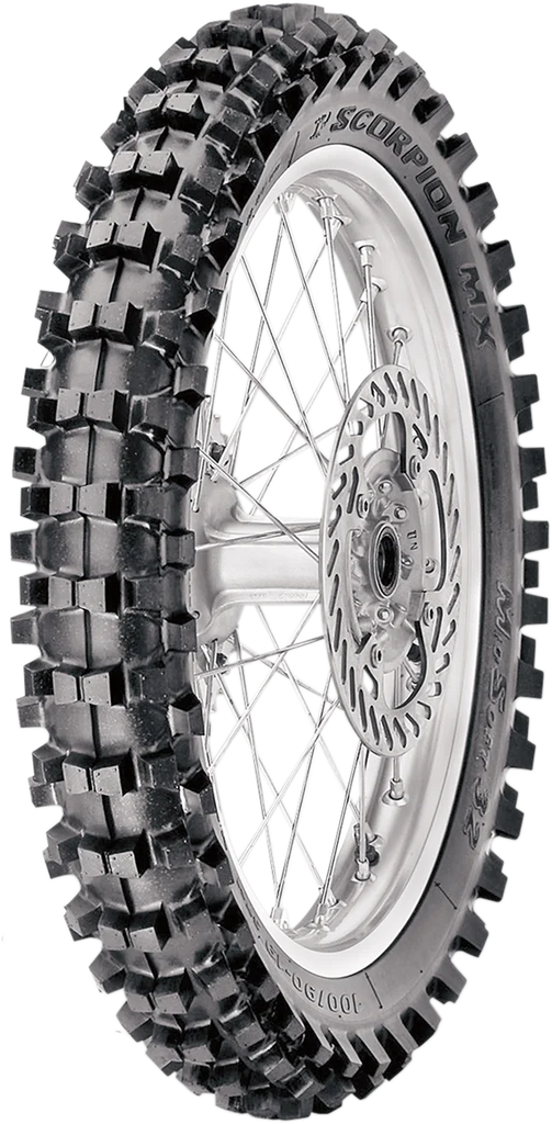 Pirelli Tire - Scorpion™ MX32 Mid Soft - Rear - 90/100-14 - 49M 3842400 - Main Product View