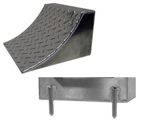 Pit Pal Wheel Chock Single w/Pins Aluminum PAL276