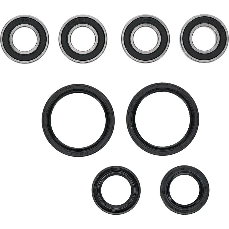 Pivot Works 04-08 Yamaha YFM50 Raptor Front Wheel Bearing Kit - Back View