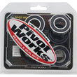 Load image into Gallery viewer, Pivot Works 04-08 Yamaha YFM50 Raptor Front Wheel Bearing Kit - Installation View