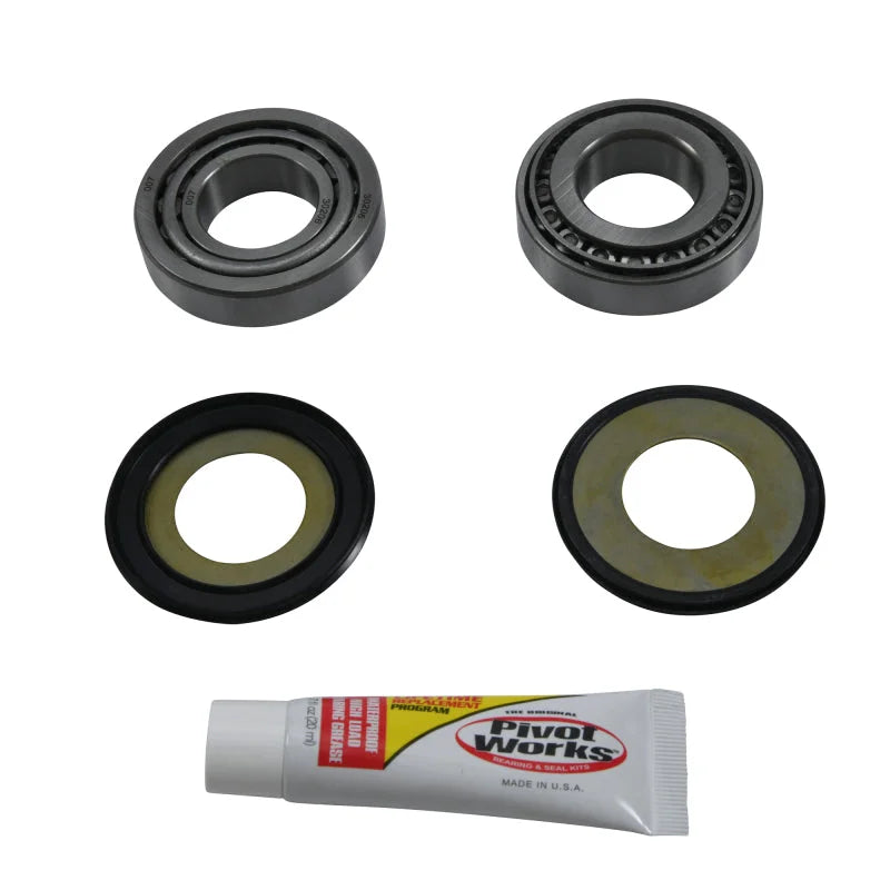 Pivot Works 07-10 BMW G450X Steering Stem Bearing Kit - Back View