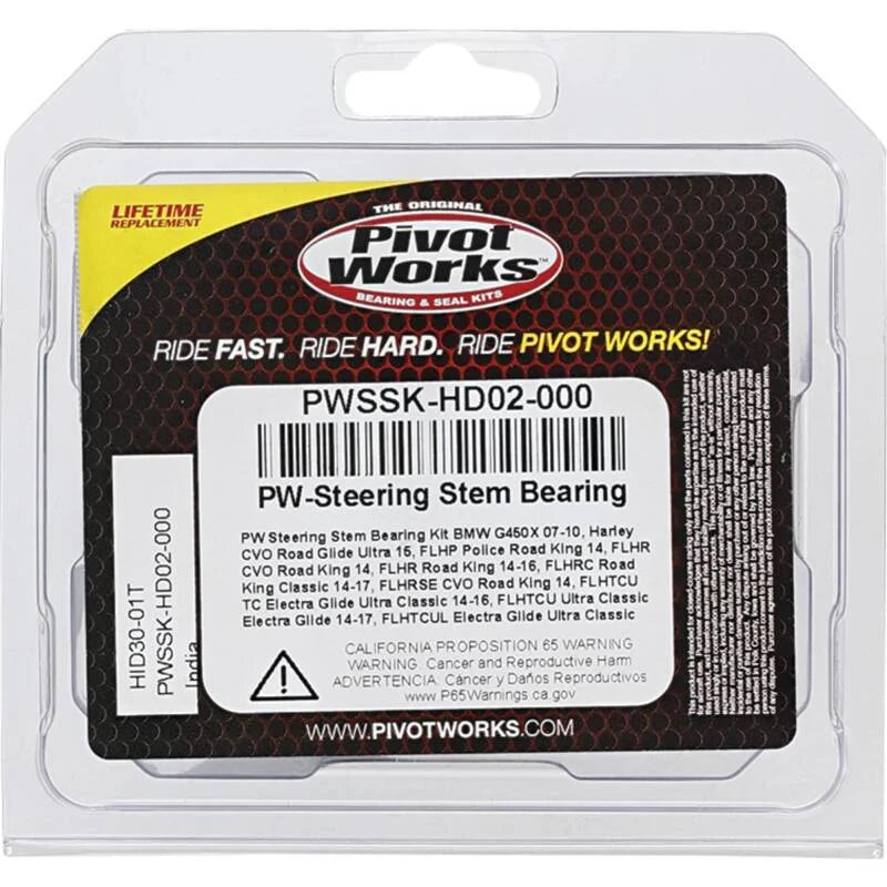 Pivot Works 07-10 BMW G450X Steering Stem Bearing Kit - Additional View 6