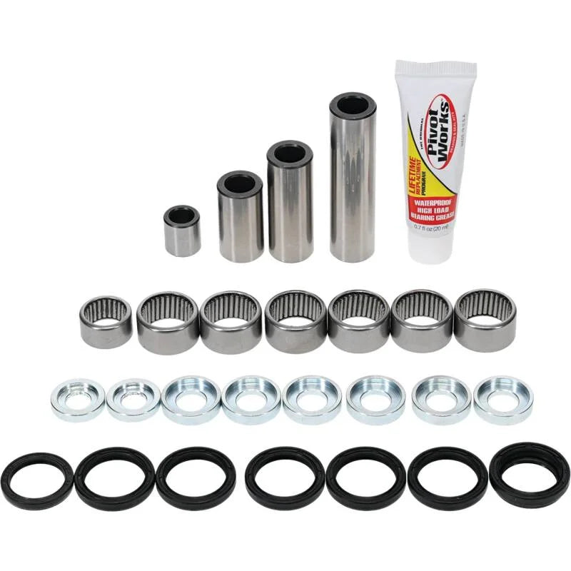 Pivot Works 10-12 Suzuki RMZ250 Linkage Bearing Kit - Installation View