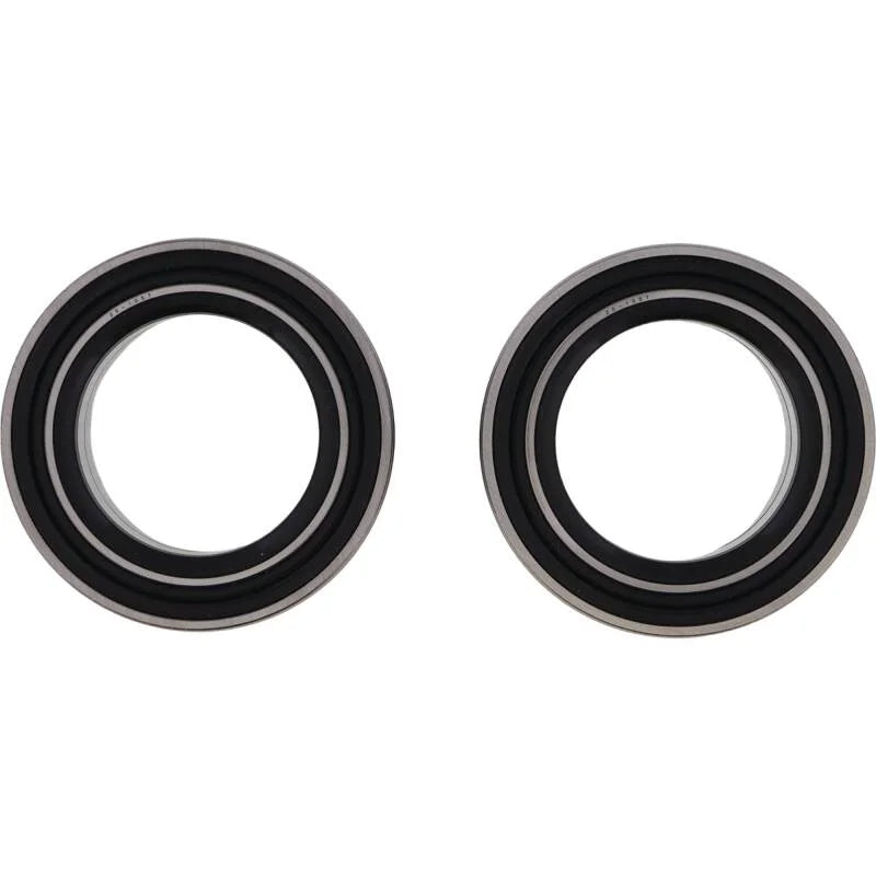 Pivot Works 11-13 Polaris Sportsman 550 Front Wheel Bearing Kit - Installation View