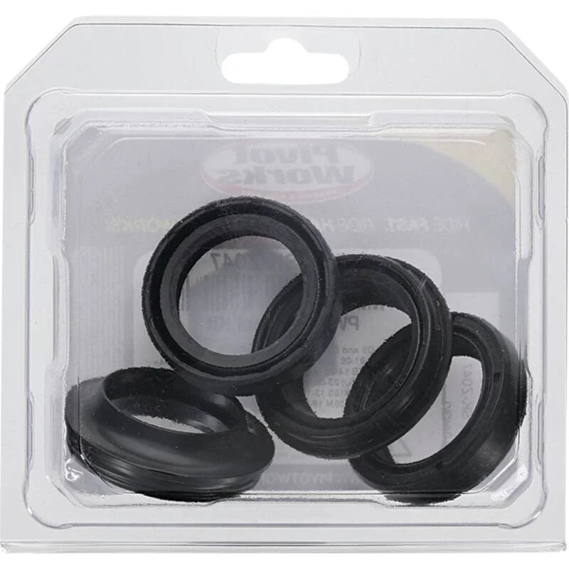 Pivot Works 13-23 Honda CRF110F Fork Oil & Dust Seal Kit - Back View