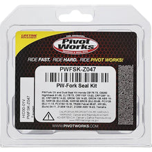 Load image into Gallery viewer, Pivot Works 13-23 Honda CRF110F Fork Oil &amp; Dust Seal Kit - Additional View 5