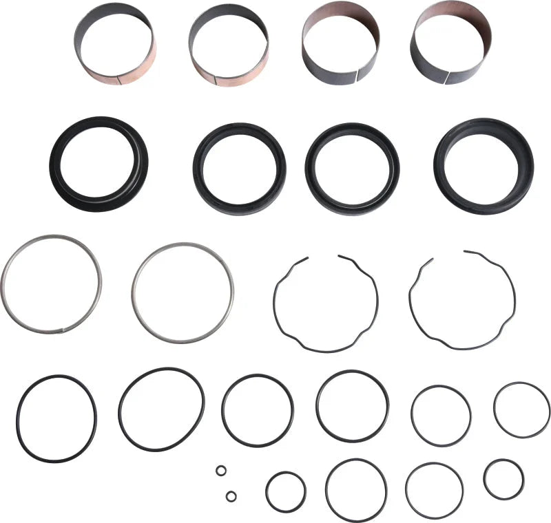 Pivot Works 18-23 Honda CRF250R Fork Rebuild Kit - W/Bushings & Seals - Side View
