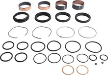 Load image into Gallery viewer, Pivot Works 19-22 Suzuki RMZ250 Fork Rebuild Kit - W/Bushings &amp; Seals - Main Product View