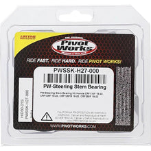 Load image into Gallery viewer, Pivot Works 19-23 Honda CRF110F Steering Stem Bearing Kit - Additional View 5