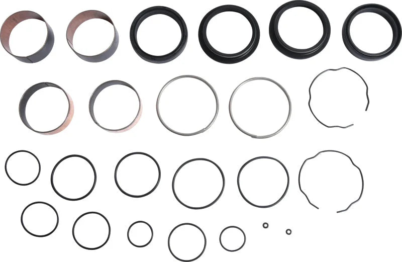 Pivot Works 19-23 Kawasaki KX450F Fork Rebuild Kit - W/Bushings & Seals - Main Product View