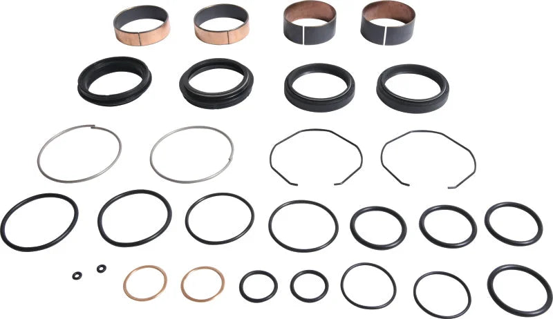 Pivot Works 20-23 Kawasaki KX250F Fork Rebuild Kit - W/Bushings & Seals - Main Product View