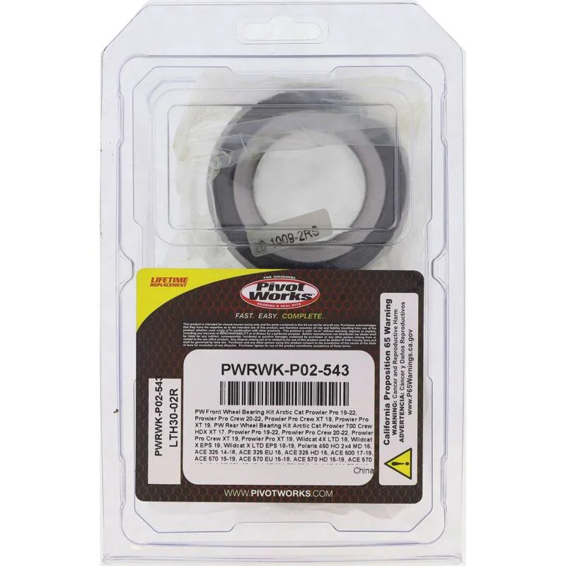 Pivot Works 2015 Polaris Hawkeye 325 2x4 - Rear Wheel Bearing Kit - Main Product View