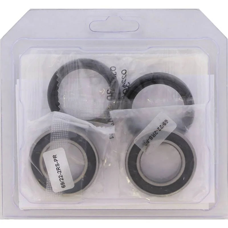 Pivot Works 21-23 Kawasaki KX250F Front Wheel Bearing Kit - Back View