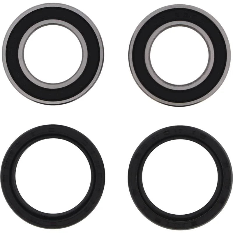 Pivot Works 21-23 Kawasaki KX250F Front Wheel Bearing Kit - Installation View