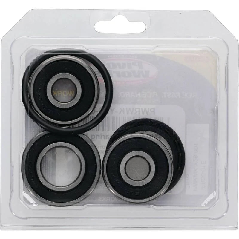 Pivot Works 83-06 Yamaha PW80 Rear Wheel Bearing Kit - Installation View