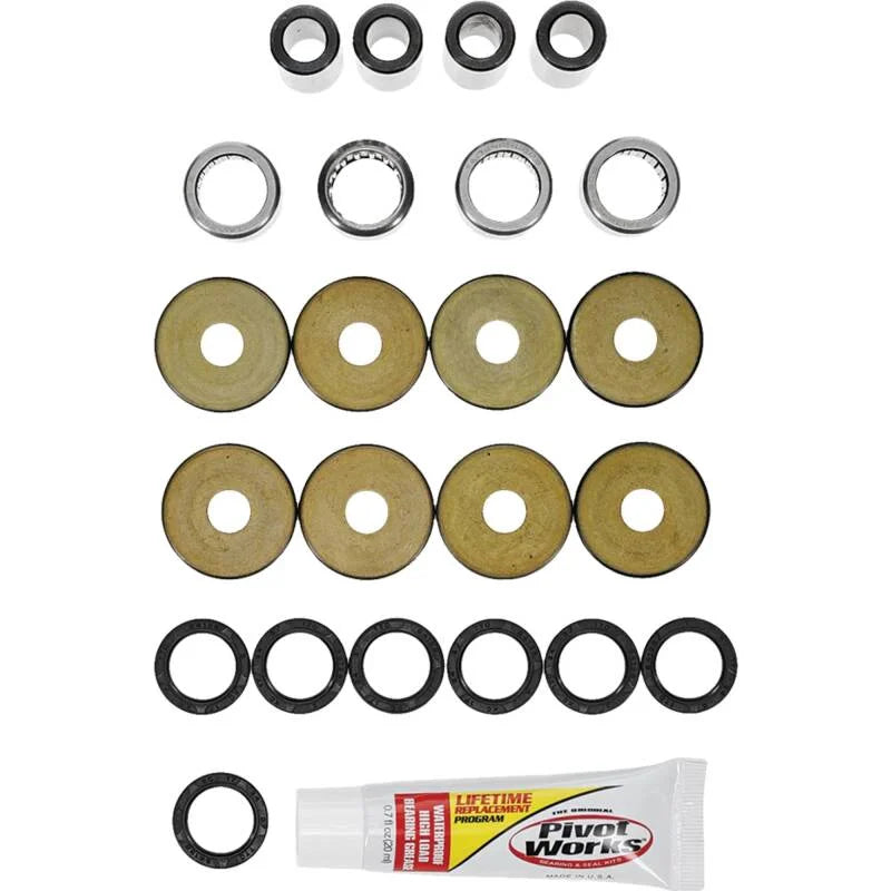 Pivot Works 87-92 Suzuki LT-250R A-Arm Kit - Front Upper 1 Kit Req Per Veh - Side View